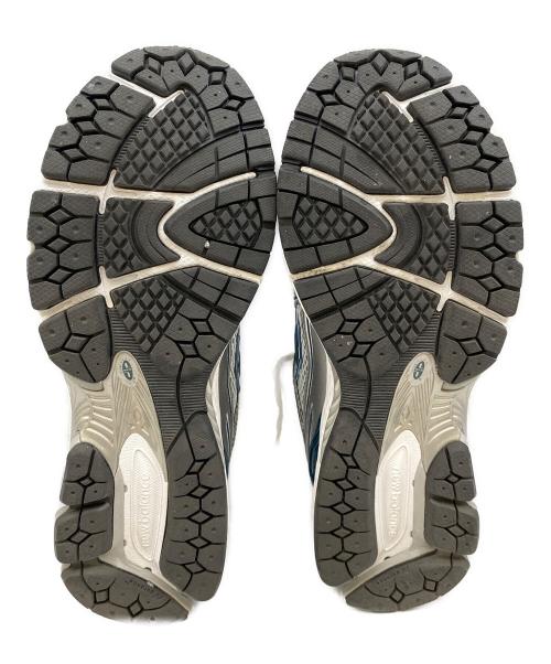 NEW BALANCE（ニューバランス）NEW BALANCE (ニューバランス) スニーカー シルバー×グリーン サイズ:26.5の古着・服飾アイテム