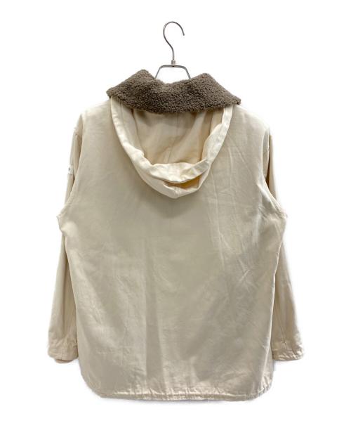 AVIREX（アヴィレックス）AVIREX (アヴィレックス) ボアライナー付きデッキジャケット アイボリー サイズ:Lの古着・服飾アイテム
