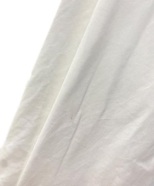 MaxMara（マックスマーラ）MaxMara (マックスマーラ) フロントデザイン比翼ブラウス ホワイト サイズ:40の古着・服飾アイテム