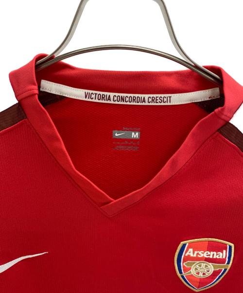 NIKE（ナイキ）NIKE (ナイキ) アーセナル 2008-2010年 ホームユニフォーム レッド サイズ:Mの古着・服飾アイテム