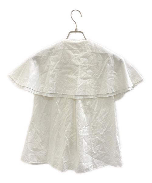 cygne（シーニュ）cygne (シーニュ) 半袖ブラウス ホワイト サイズ:Freeの古着・服飾アイテム