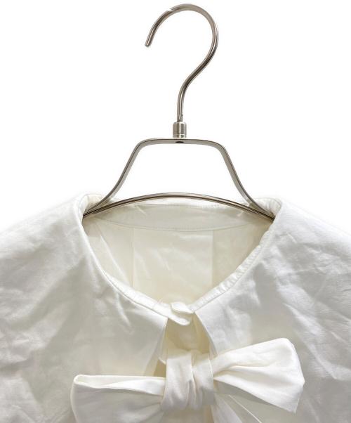 cygne（シーニュ）cygne (シーニュ) 半袖ブラウス ホワイト サイズ:Freeの古着・服飾アイテム