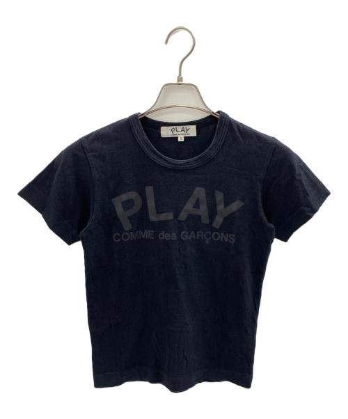 PLAY COMME des GARCONS（プレイコムデギャルソン）PLAY COMME des GARCONS (プレイコムデギャルソン) 半袖カットソー ブラック サイズ:Sの古着・服飾アイテム