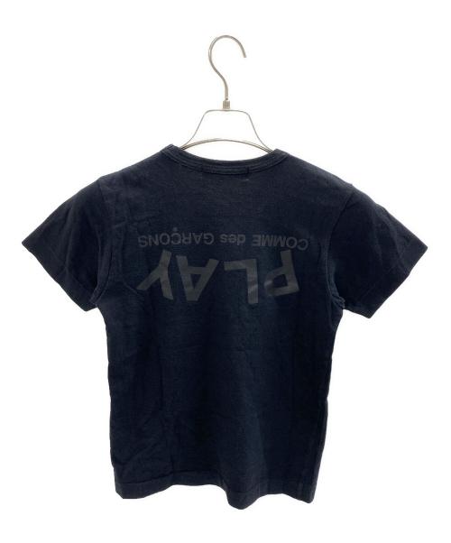PLAY COMME des GARCONS（プレイコムデギャルソン）PLAY COMME des GARCONS (プレイコムデギャルソン) 半袖カットソー ブラック サイズ:Sの古着・服飾アイテム