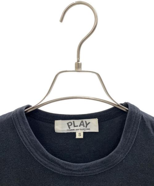 PLAY COMME des GARCONS（プレイコムデギャルソン）PLAY COMME des GARCONS (プレイコムデギャルソン) 半袖カットソー ブラック サイズ:Sの古着・服飾アイテム
