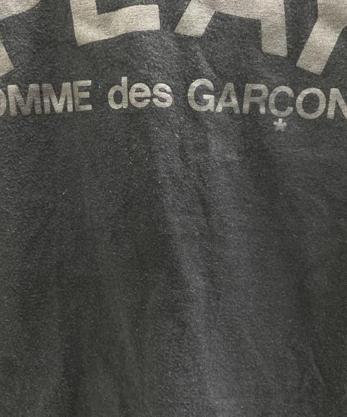 PLAY COMME des GARCONS（プレイコムデギャルソン）PLAY COMME des GARCONS (プレイコムデギャルソン) 半袖カットソー ブラック サイズ:Sの古着・服飾アイテム