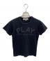 PLAY COMME des GARCONS（プレイコムデギャルソン）の古着「半袖カットソー」｜ブラック