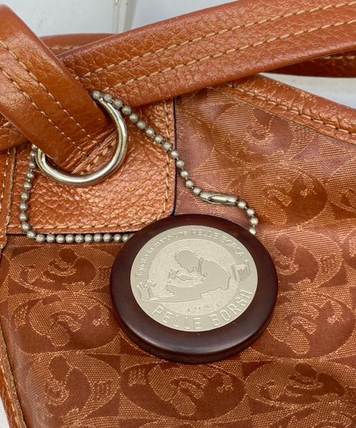 PELLE BORSA（ペレボルサ）PELLE BORSA (ペレボルサ) 3Way リュック/クロスボディ/ショルダー ミディバッグ Alive 4319 ブラウンの古着・服飾アイテム