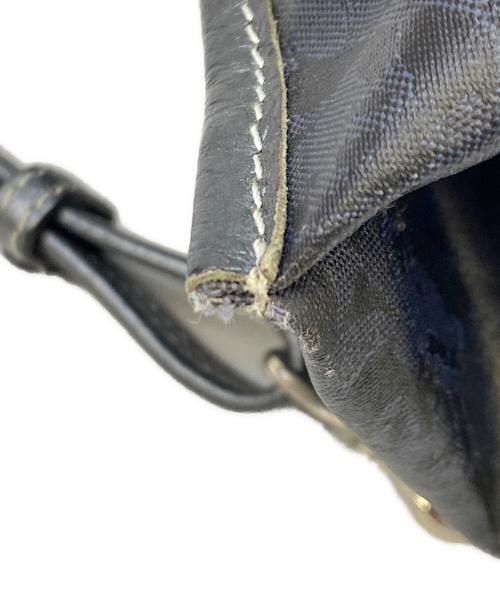 PELLE BORSA（ペレボルサ）PELLE BORSA (ペレボルサ) 3Way リュック/クロスボディ/ショルダー ミディバッグ Alive 4319 ネイビーの古着・服飾アイテム