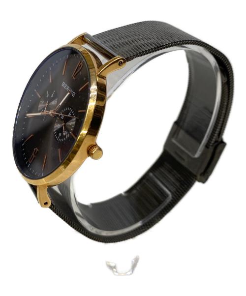 BERING（ベーリング）BERING (ベーリング) 腕時計 ブラウンの古着・服飾アイテム