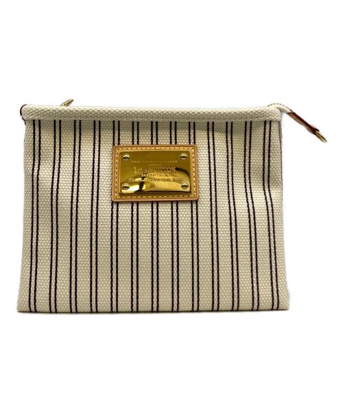 LOUIS VUITTON（ルイ ヴィトン）LOUIS VUITTON (ルイ ヴィトン) カバMM ホワイト×ネイビーの古着・服飾アイテム