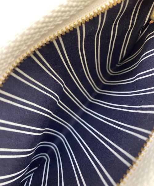 LOUIS VUITTON（ルイ ヴィトン）LOUIS VUITTON (ルイ ヴィトン) カバMM ホワイト×ネイビーの古着・服飾アイテム