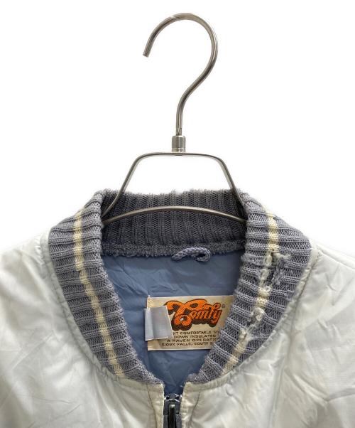 comfy（コンフィー）comfy (コンフィー) ダウンジャケット ホワイト サイズ:MLの古着・服飾アイテム
