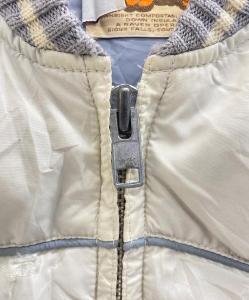 comfy（コンフィー）comfy (コンフィー) ダウンジャケット ホワイト サイズ:MLの古着・服飾アイテム