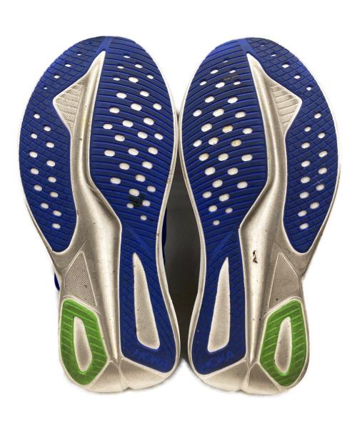 HOKA（ホカ）HOKA (ホカ) ランニングシューズ ブルー×ホワイト サイズ:29の古着・服飾アイテム