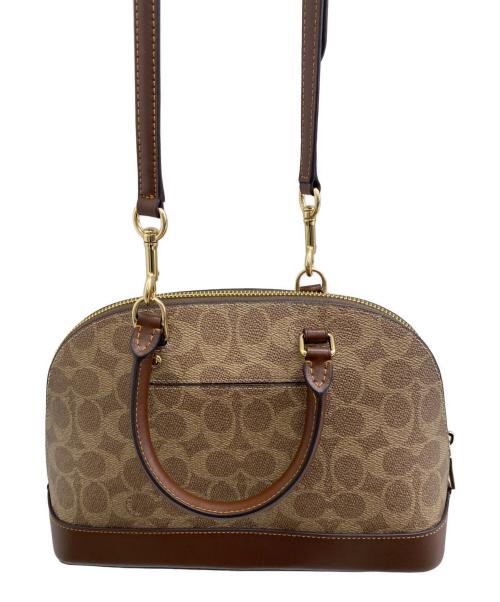 COACH（コーチ）COACH (コーチ) ミニボストン ブラウンの古着・服飾アイテム