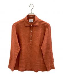 BEAMS（ビームス）の古着「21SS Brilla per il gusto/LINEN PULLOVER SHIRTS」｜レッド