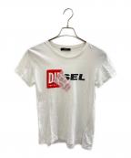 DIESELディーゼル）の古着「半袖カットソー」｜ホワイト
