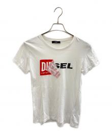 DIESEL（ディーゼル）の古着「半袖カットソー」｜ホワイト