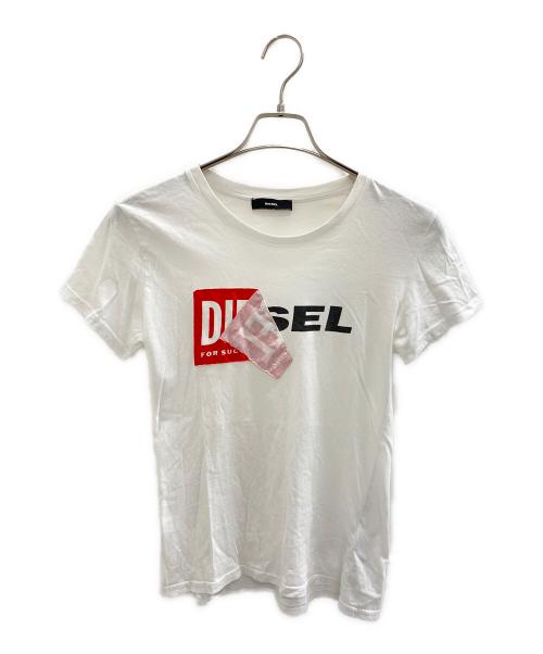 DIESEL（ディーゼル）DIESEL (ディーゼル) 半袖カットソー ホワイト サイズ:不明の古着・服飾アイテム