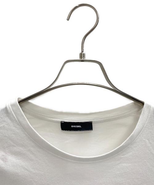 DIESEL（ディーゼル）DIESEL (ディーゼル) 半袖カットソー ホワイト サイズ:不明の古着・服飾アイテム