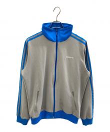 adidas（アディダス）の古着「トラックジャケット」｜ブルー×グレー