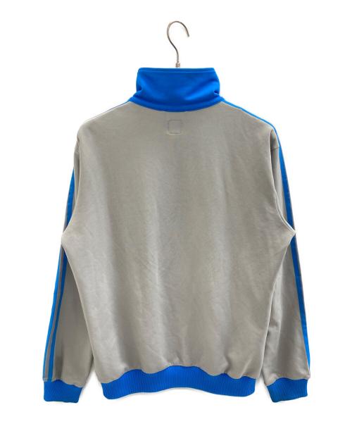 adidas（アディダス）adidas (アディダス) トラックジャケット ブルー×グレー サイズ:Oの古着・服飾アイテム