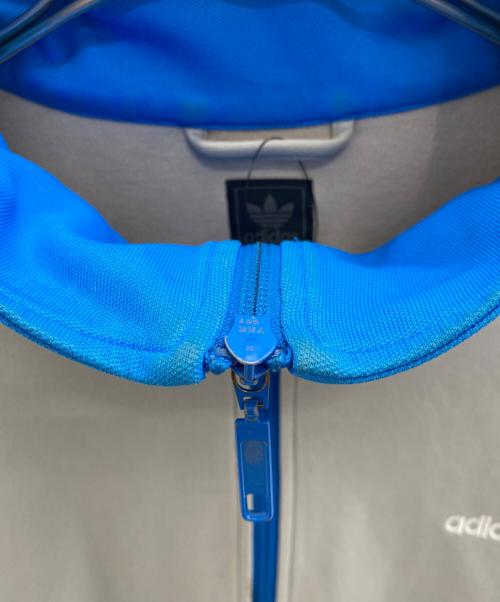 adidas（アディダス）adidas (アディダス) トラックジャケット ブルー×グレー サイズ:Oの古着・服飾アイテム