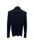 LIMI feuリミフゥ）の古着「Standard W/Washable Plain Stitch Monkey Sweater」｜ブラック