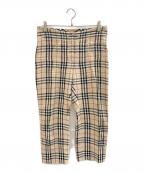 BURBERRYバーバリー）の古着「リネンパンツ」｜ベージュ