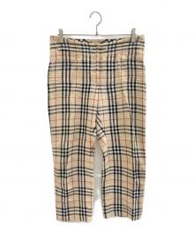 BURBERRY（バーバリー）の古着「リネンパンツ」｜ベージュ