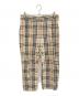 BURBERRY（バーバリー）の古着「リネンパンツ」｜ベージュ