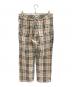 BURBERRY (バーバリー) リネンパンツ ベージュ サイズ:UK 12：5000円