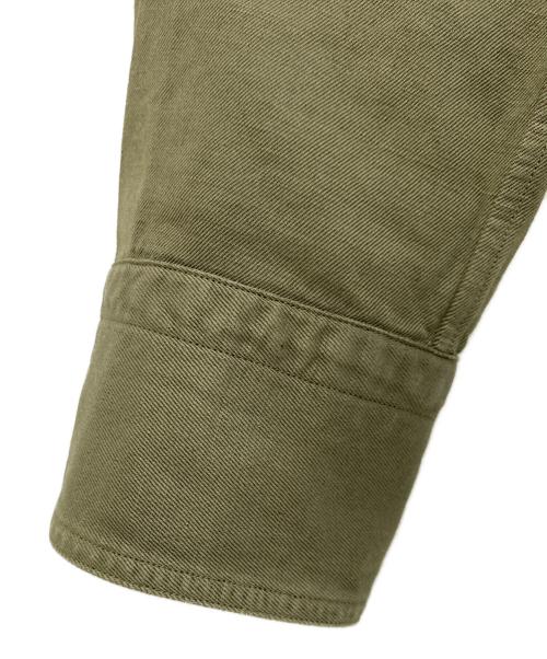 TOM FORD（トムフォード）TOM FORD (トムフォード) リネンコットンBDユーティリティシャツ グリーン サイズ:170/88Aの古着・服飾アイテム