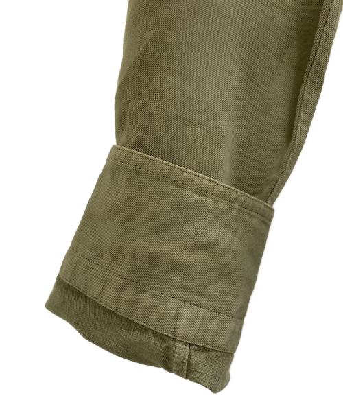 TOM FORD（トムフォード）TOM FORD (トムフォード) リネンコットンBDユーティリティシャツ グリーン サイズ:170/88Aの古着・服飾アイテム