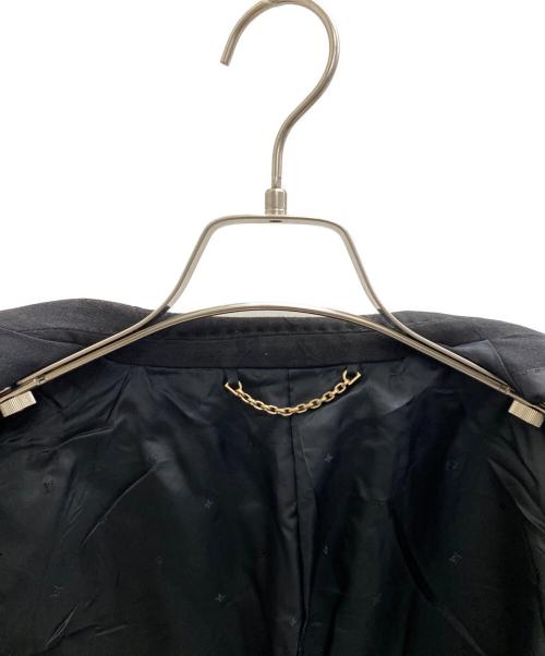 LOUIS VUITTON（ルイ ヴィトン）LOUIS VUITTON (ルイ ヴィトン) 19AW モノグラムエンボス ピークドラペル シングルジャケット ブラック サイズ:46(L)の古着・服飾アイテム