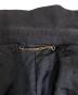 中古・古着 LOUIS VUITTON (ルイ ヴィトン) 19AW モノグラムエンボス ピークドラペル シングルジャケット ブラック サイズ:46(L)：120000円