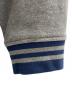 中古・古着 POLO RALPH LAUREN (ポロ・ラルフローレン) スウェットブルゾン グレー×ネイビー サイズ:XXL：10000円