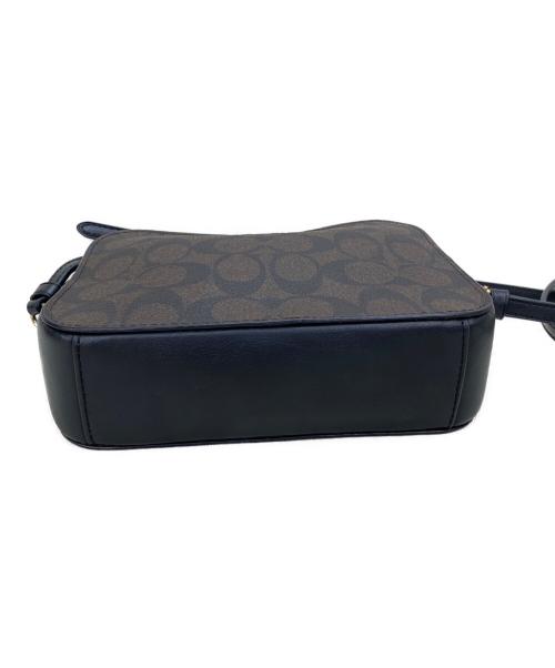 COACH（コーチ）COACH (コーチ) ミニ カメラ バッグ シグネチャー キャンバス ブラウンの古着・服飾アイテム