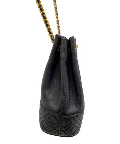 TORY BURCH（トリーバーチ）TORY BURCH (トリーバーチ) チェーンショルダーポーチ ブラックの古着・服飾アイテム