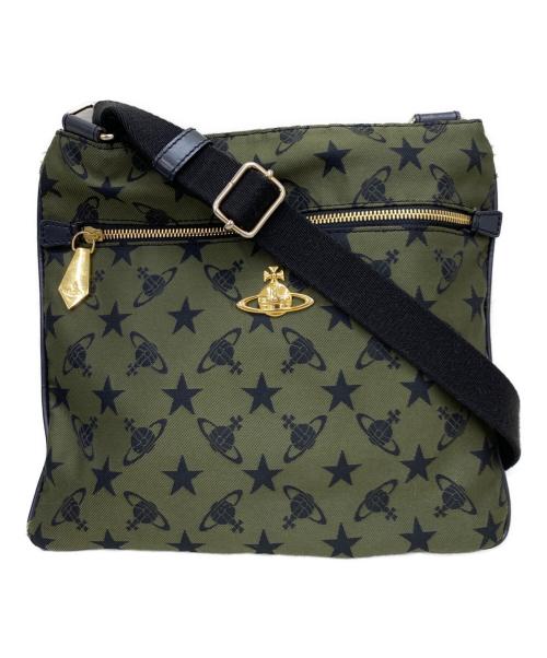 Vivienne Westwood（ヴィヴィアンウエストウッド）Vivienne Westwood (ヴィヴィアンウエストウッド) ショルダーバッグ グリーンの古着・服飾アイテム