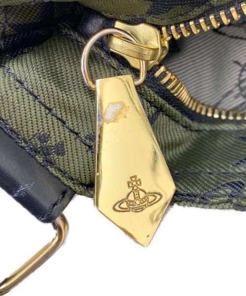 Vivienne Westwood（ヴィヴィアンウエストウッド）Vivienne Westwood (ヴィヴィアンウエストウッド) ショルダーバッグ グリーンの古着・服飾アイテム
