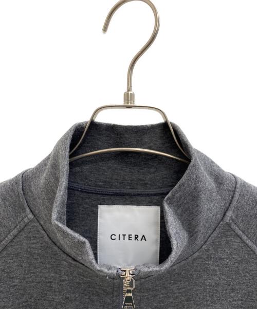 CITERA（シテラ）CITERA (シテラ) ジップアップジャケット グレー サイズ:Lの古着・服飾アイテム