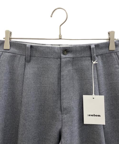 :colon（コロン）:colon (コロン) パンツ グレー サイズ:2の古着・服飾アイテム