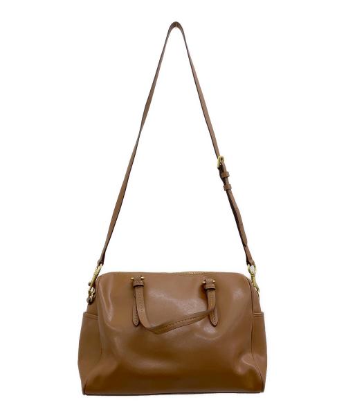 COACH（コーチ）COACH (コーチ) サッチェルバッグ ブラウンの古着・服飾アイテム