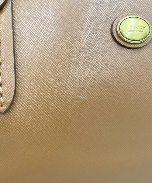 COACH（コーチ）COACH (コーチ) サッチェルバッグ ブラウンの古着・服飾アイテム