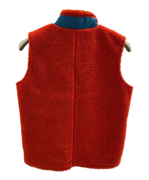 Patagonia（パタゴニア）Patagonia (パタゴニア) フリースベスト レッド×ブルー サイズ:XLの古着・服飾アイテム