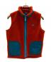 Patagonia（パタゴニア）の古着「フリースベスト」｜レッド×ブルー