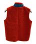 Patagonia (パタゴニア) フリースベスト レッド×ブルー サイズ:XL：8000円