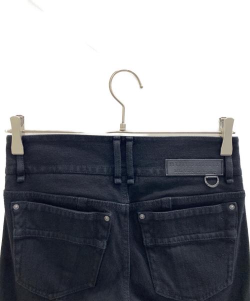 BURBERRY BLACK LABEL（バーバリーブラックレーベル）BURBERRY BLACK LABEL (バーバリーブラックレーベル) スキニーフレアパンツ ブラック サイズ:38の古着・服飾アイテム